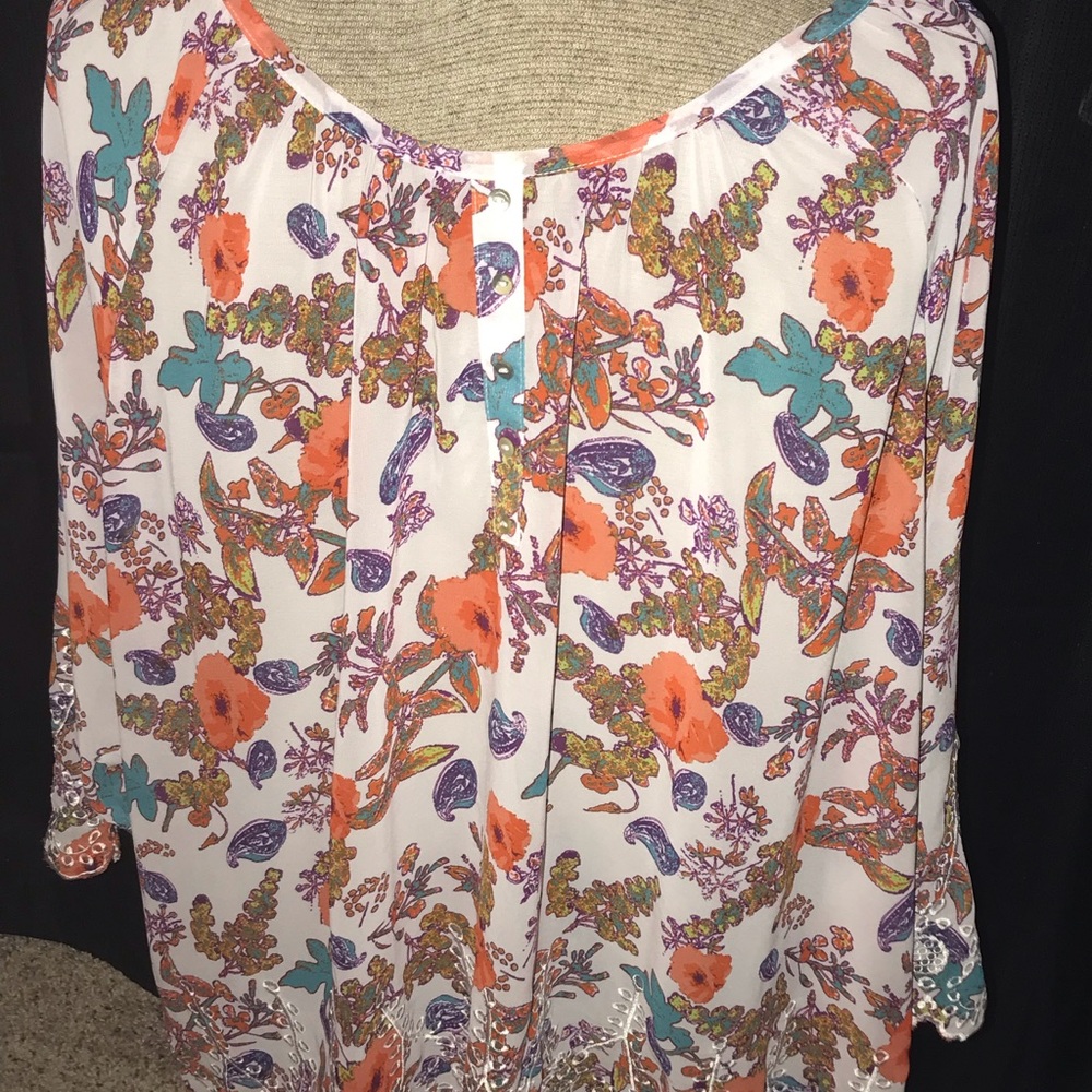 Colorful blouse